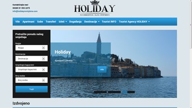  Turistička agencija Holiday