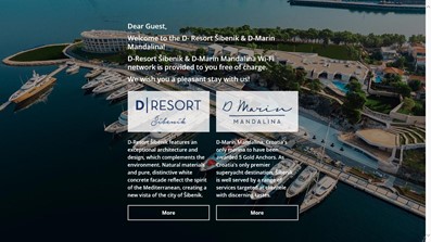  D- Resort Šibenik & D-Marin Mandalina - Captive Portal